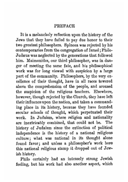 Philo-Judaeus of Alexandria | Norman de Mattos Bentwich