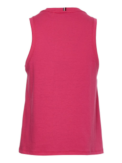 Женский топ теннисный Tommy Hilfiger Performance Mesh Racer Tank - Фиолетовый