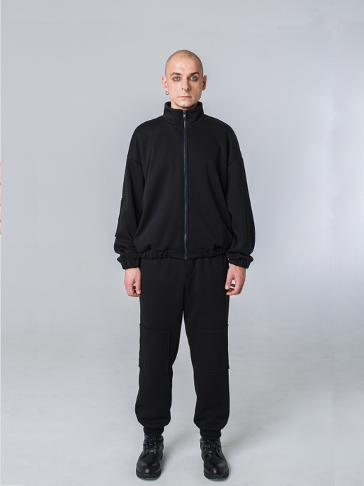 Толстовка "Пацанская". Черная