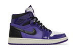 Кроссовки Jordan Air Jordan 1 High Zoom Air Cmft "Purple Patent" (Женская размерная сетка)