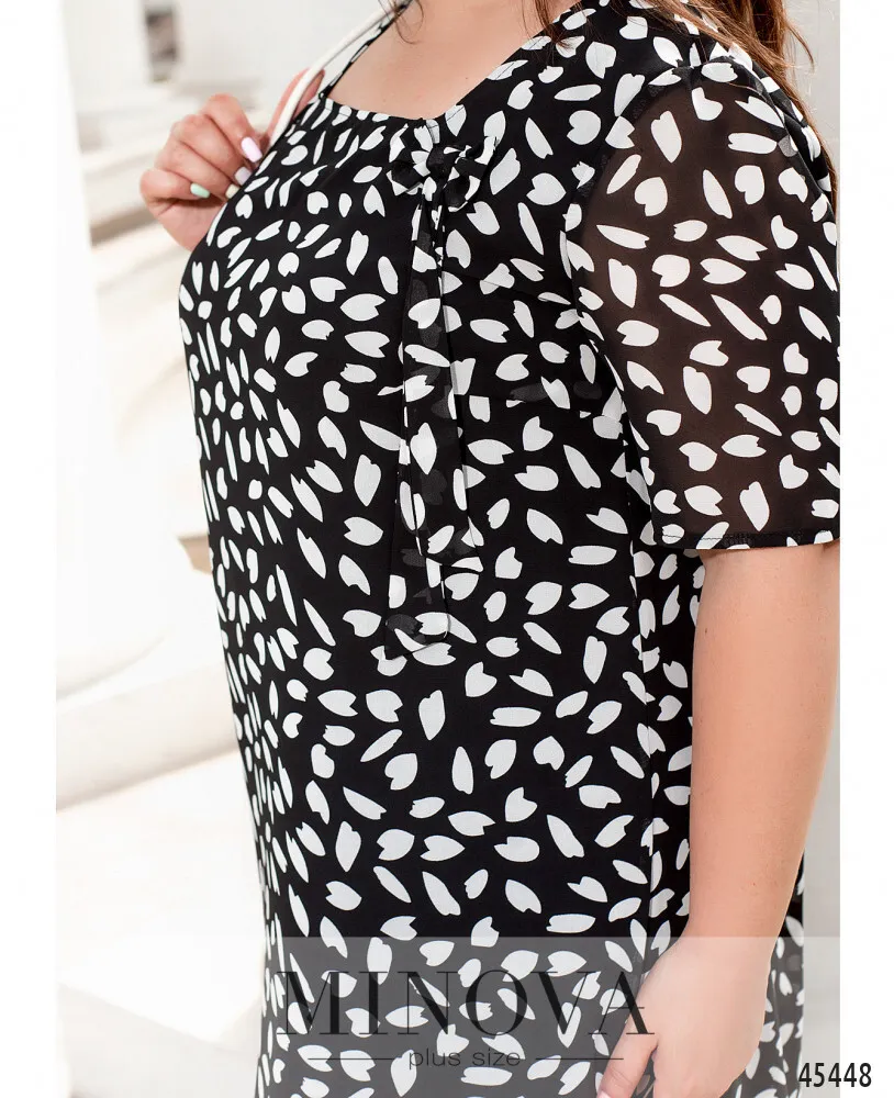 Платье 21-12-чёрный Minova