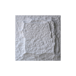 Полиуретановая панель под камень, Снежный Белый / Mushroom Haft Size 60x60 см Snow White