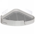 Полка для ванны с липким слоем угловая 27х19,5х5см