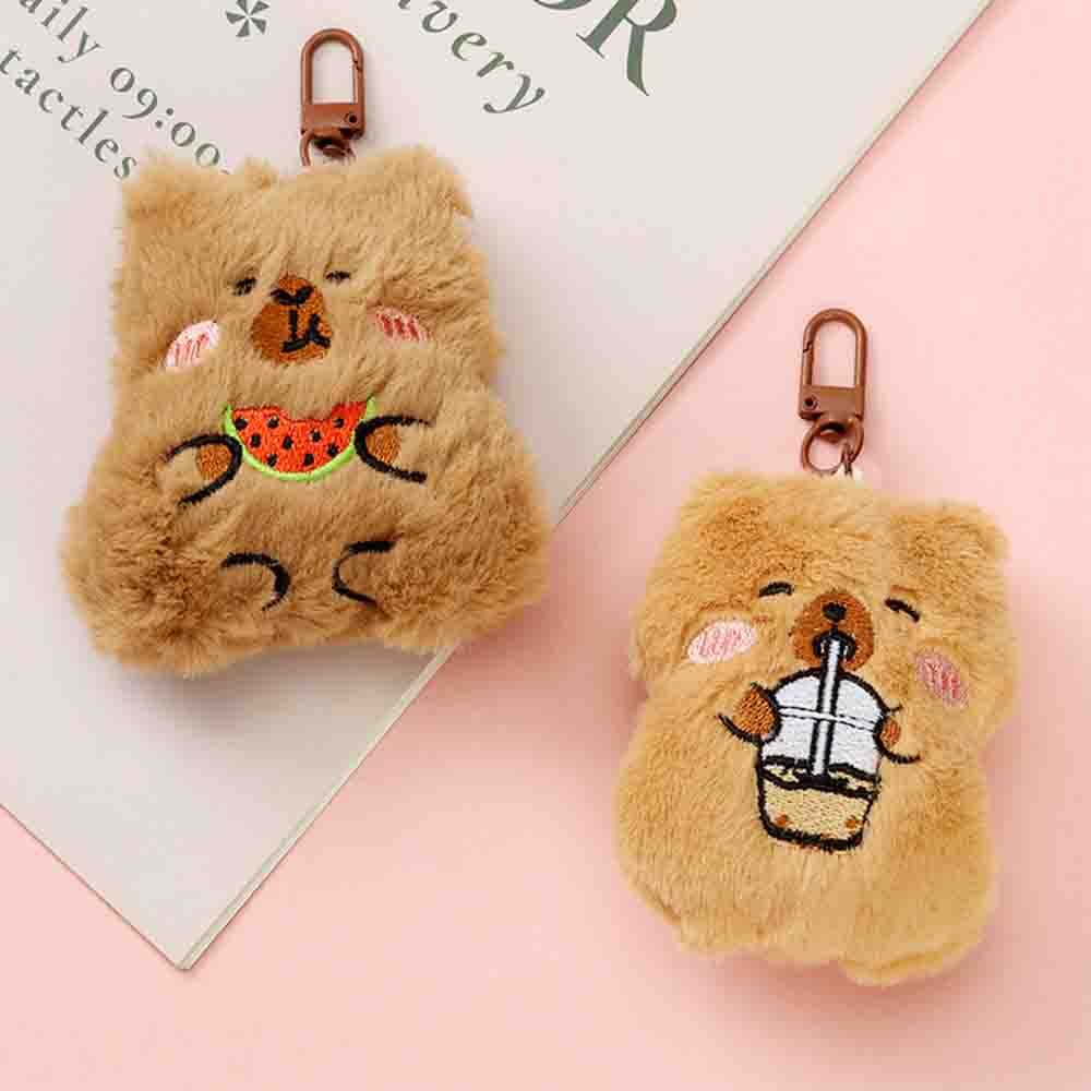 Брелок Капибара плюшевый