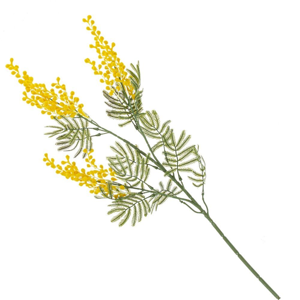 GAEM Цветок искусственный "Мимоза", L32 W9 H85 см