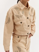Жакет джинсовый DESERT SANDS, бежевый