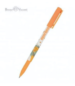 Ручка шариковая 0.5 мм, синяя "FunWrite. Городская прогулка. Корги" (Bruno Visconti)