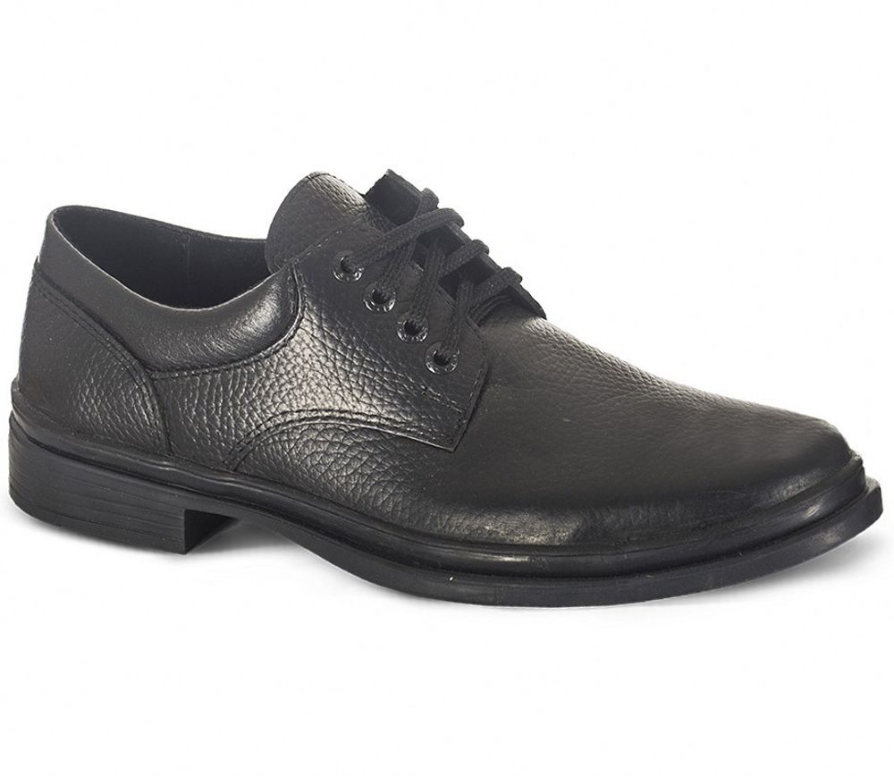 Полуботинки мужские охранника (на шнурках)