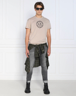 футболка Armani Exchange - бежевый(6LZTLE ZJGAZ)