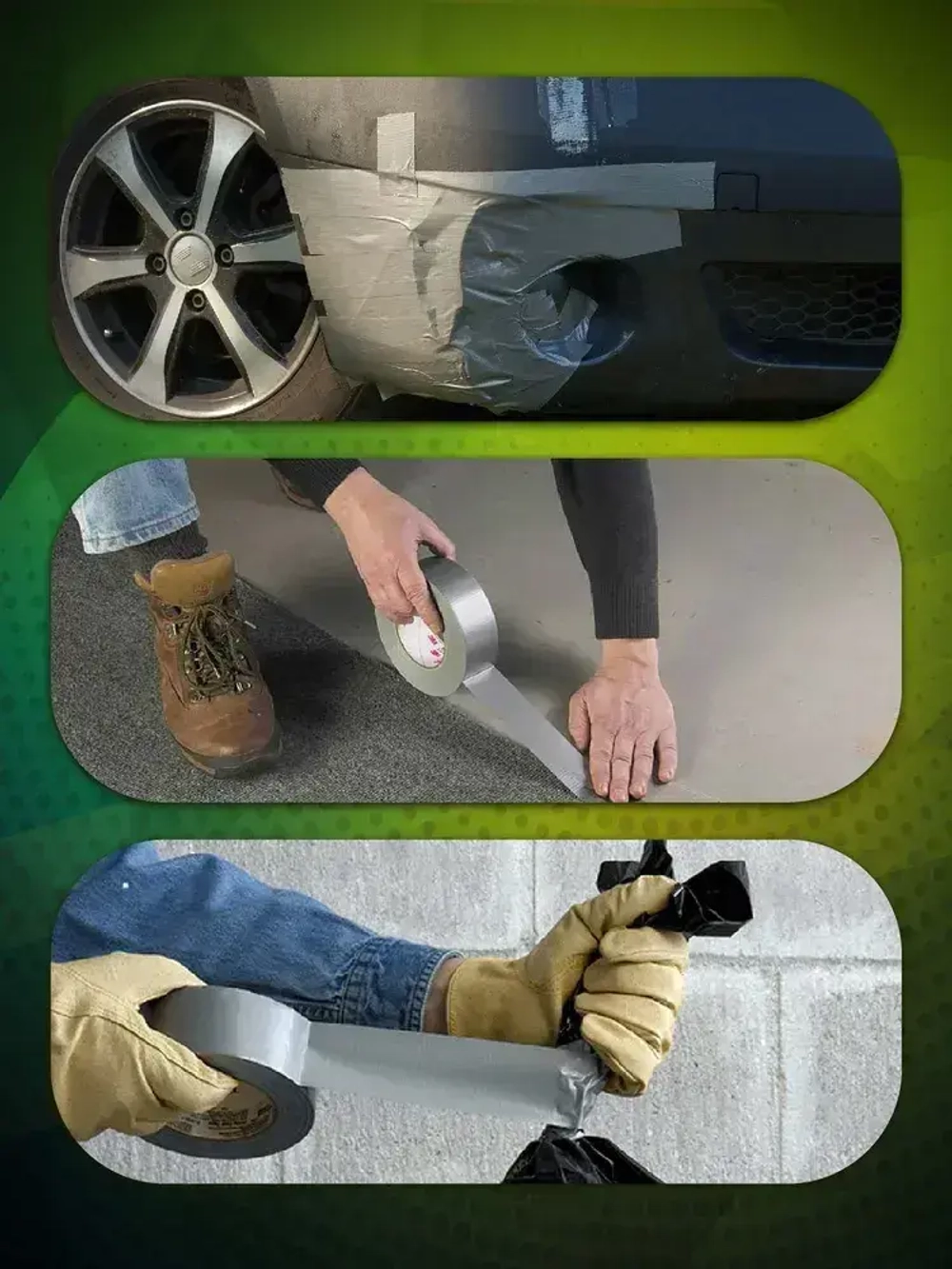 Армированный скотч серый 48 мм, 50 метров