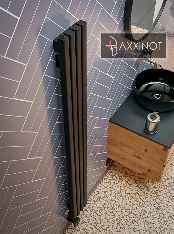 Axxinot Fortalla VE 1250 - вертикальный электрический трубчатый радиатор высотой 1250 мм