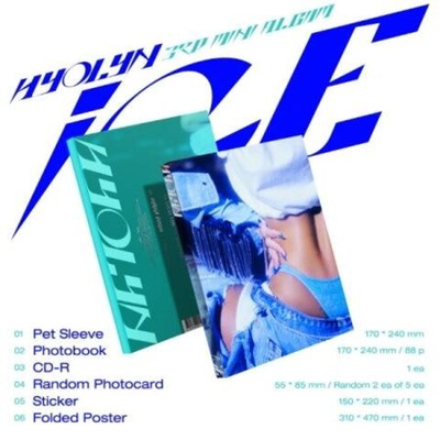 Альбом HYOLYN - ICE 3rd Mini Album