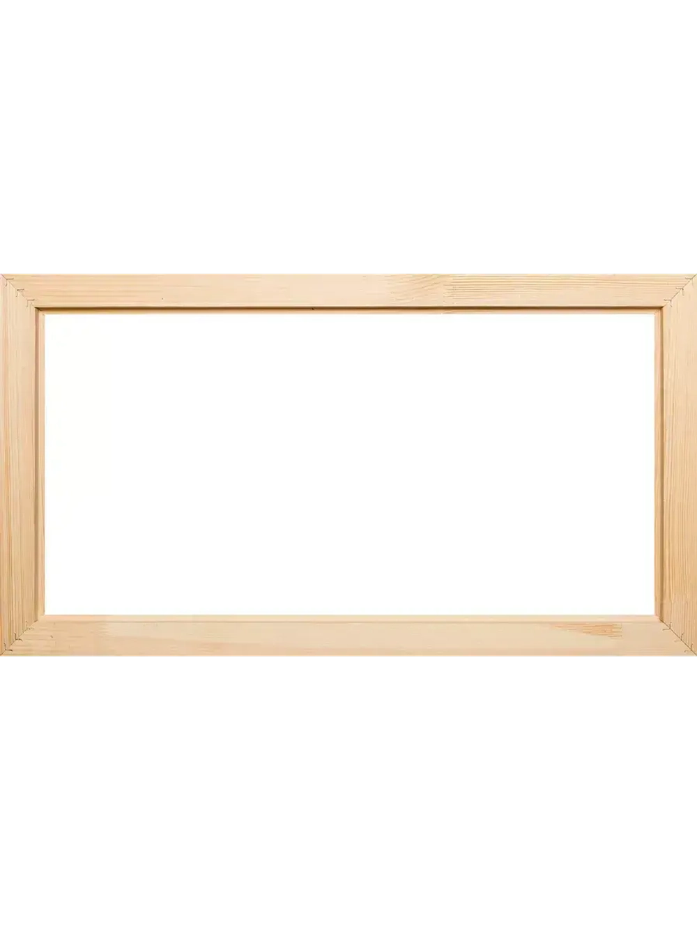 Деревянная рама 30x65 для картин на подрамнике сеч. 40x18