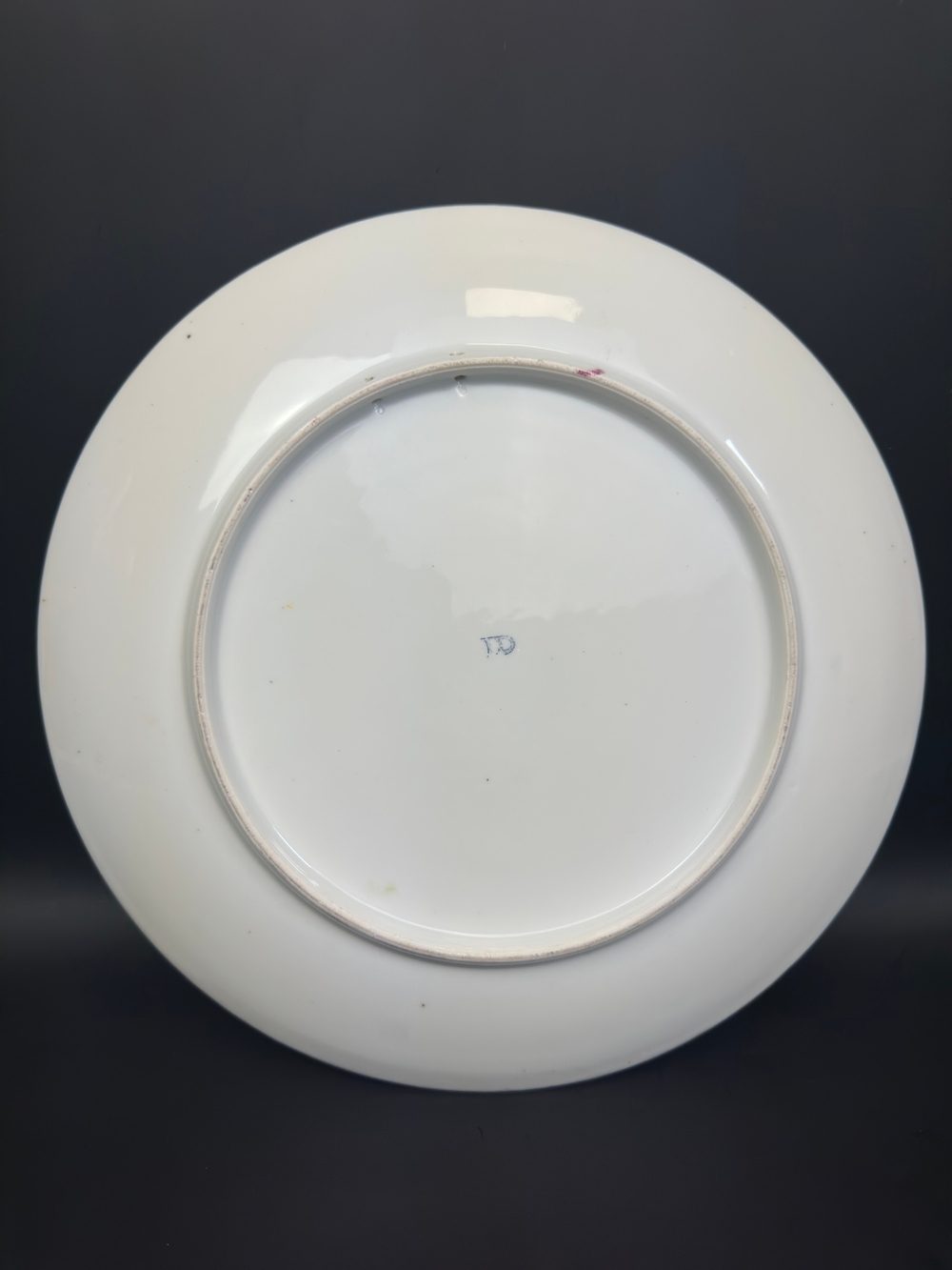 Старинная фарфоровая тарелка — Орфей и Эвридика