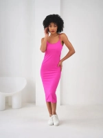 Платье летнее трикотажное лапша