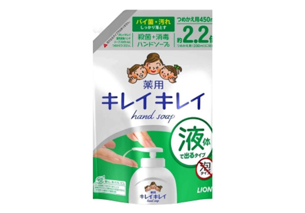 Жидкое мыло для рук "KireiKirei" с антибактериальным эффектом Lion, 200мл