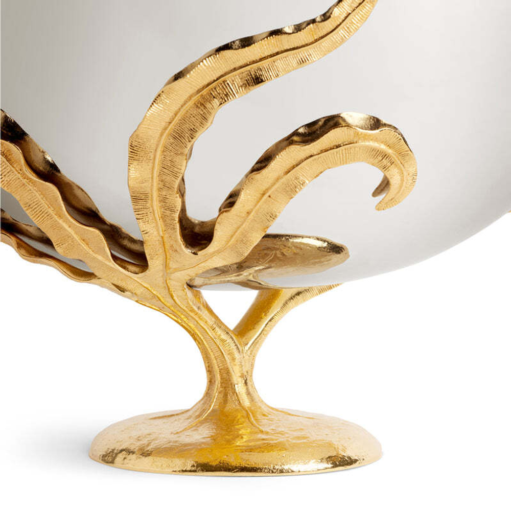 Чаша на ножке L'Objet Fern, 41 см