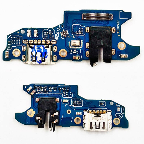 Шлейф для OPPO A17 плата на системный разъем/разъем гарнитуры/микрофон