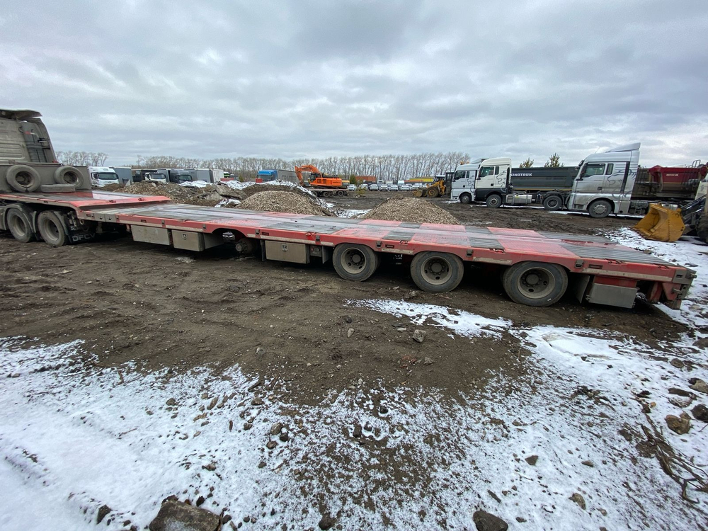 MANAC 4 Полуприцеп тяжеловоз 4 оси 4S0U1N (Раздвижной)