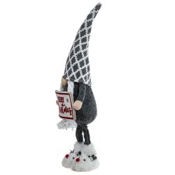 GAEM Игрушка набивная с подсветкой "Гном", L18 W10 H51 см, 2в.