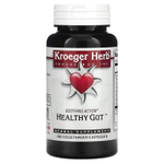 Kroeger Herb Co, Здоровый кишечник, 100 вегетарианских капсул