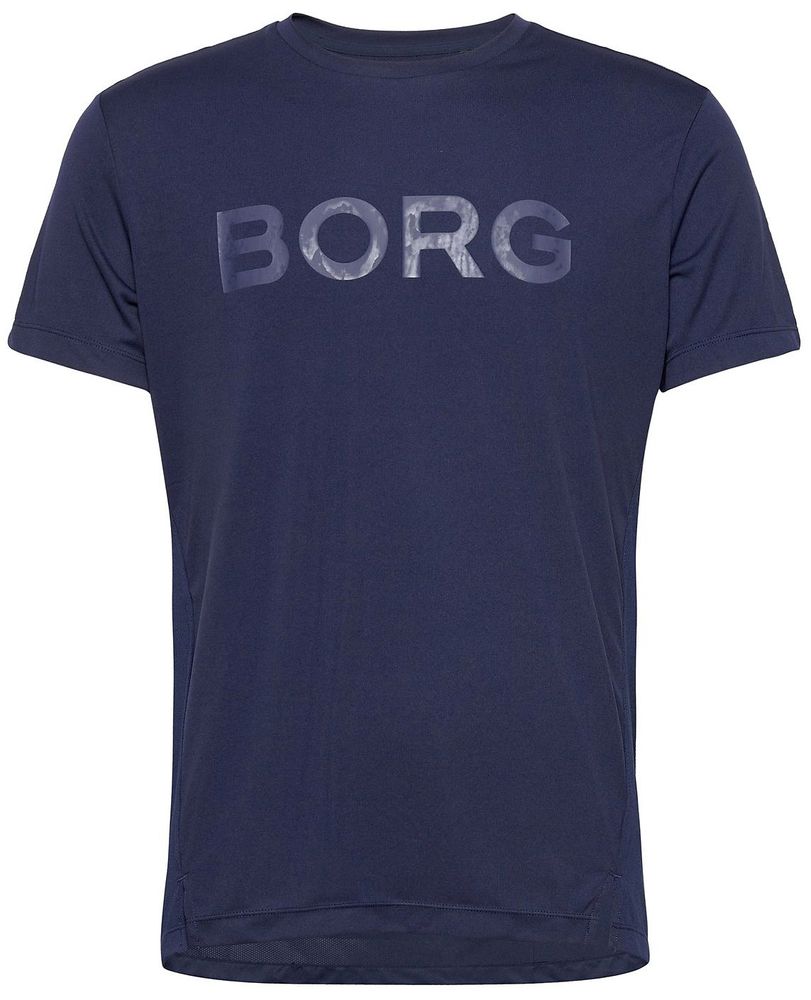 Мужская теннисная футболка Björn Borg Tee Astor Astor M - peacoat