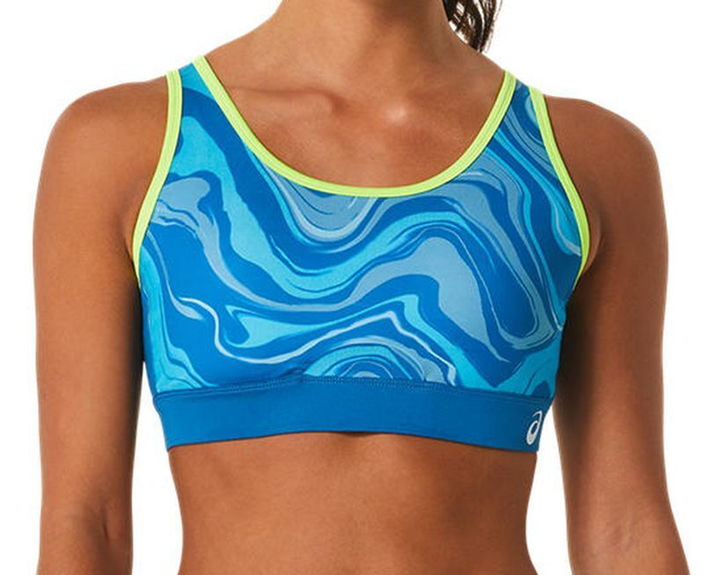 ТОП теннисный Asics Graphic Bra - небесный