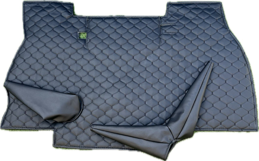 Коврик под рычаги КПП УАЗ 452, 3303 (чёрная нить Рубин)