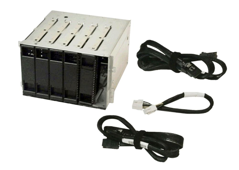 Корзина для дисков HPE 659485-B21 HP 5U 6-Bay 3.5 Cage Kit w/cables