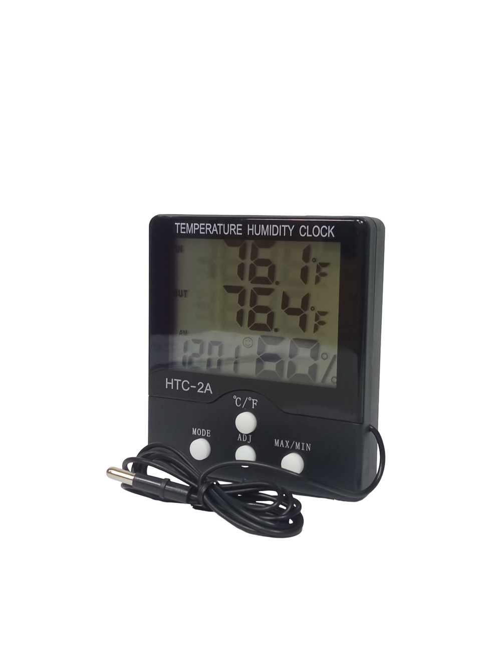 Часы-метеостанция с гигрометром с выносным датчиком KTj HTC-2A