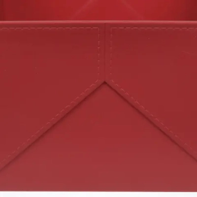 Корзина для хранения с эластичными стенками «ФОРЛИ», цвет бордовый, 34,5*25,5*16см (лейбл Селфи)