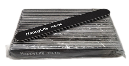 Пилка Happy Life черная 150/180