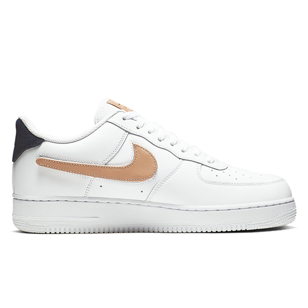 Кроссовки Nike Air Force 1 Low 07 LV8 Removable Swoosh - White Vachetta Tan