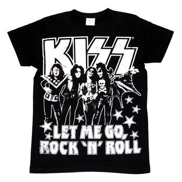 Футболка Kiss Let Me Go Rock'N'Roll (471)