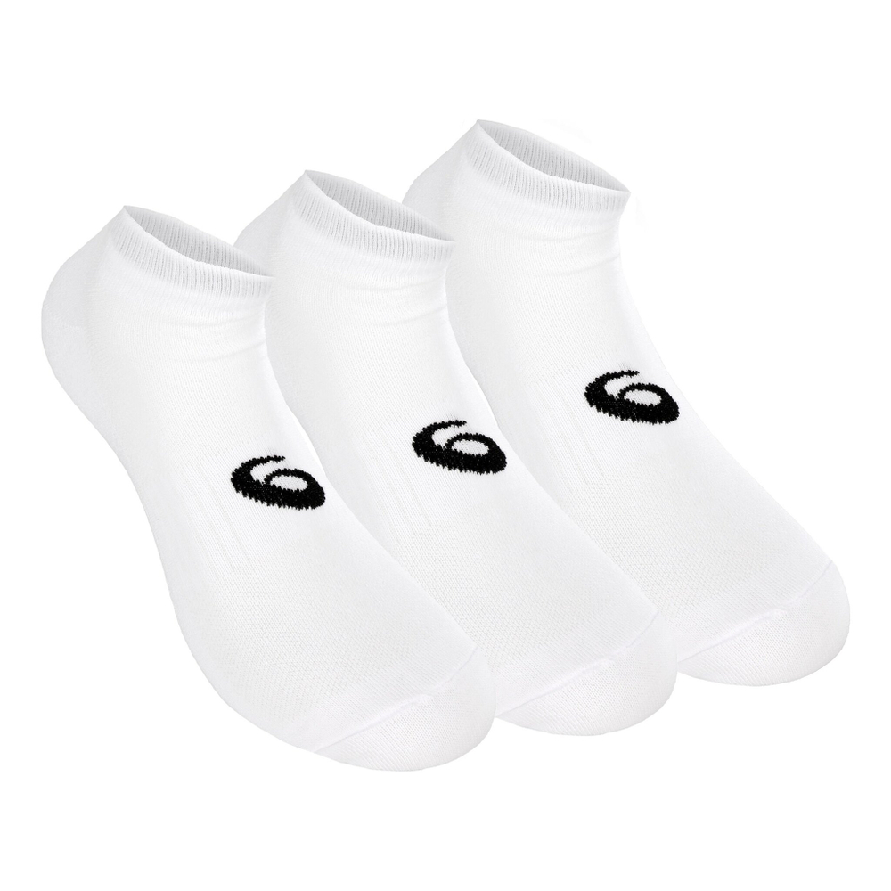 Носки теннисные ASICS PED Sports Socks 3 Pack - White, Black