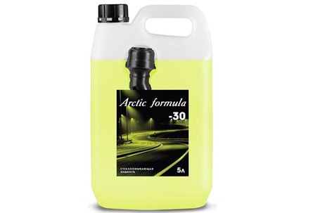 Незамерзающая жидкость (ЕВРО канистра), 5л   Arctic Formula -30℃ Премиум