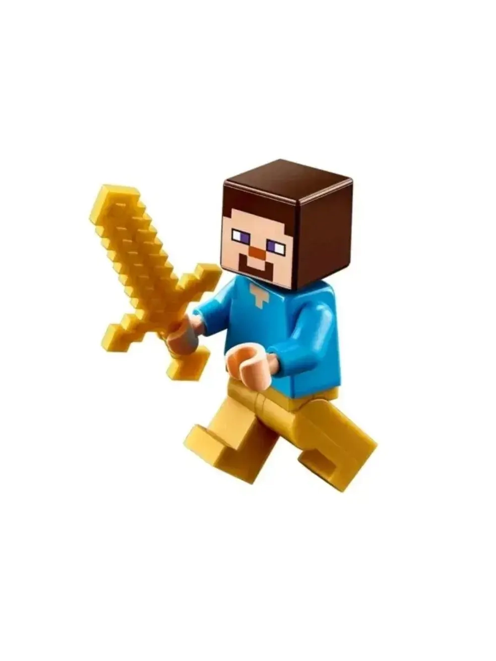 Конструктор Майнкрафт Приключения в тайге 74 детали