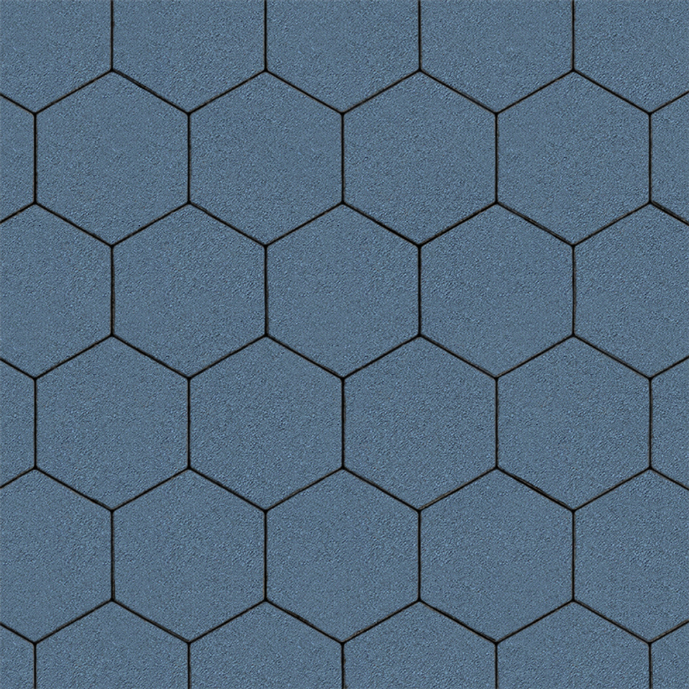 Тротуарная плитка СОТЫ - Стандарт Синий