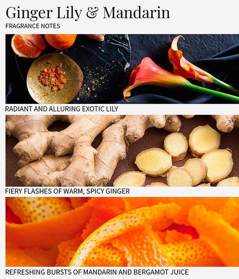 Имбирная лилия и мандарин скраб для тела, Grace Cole