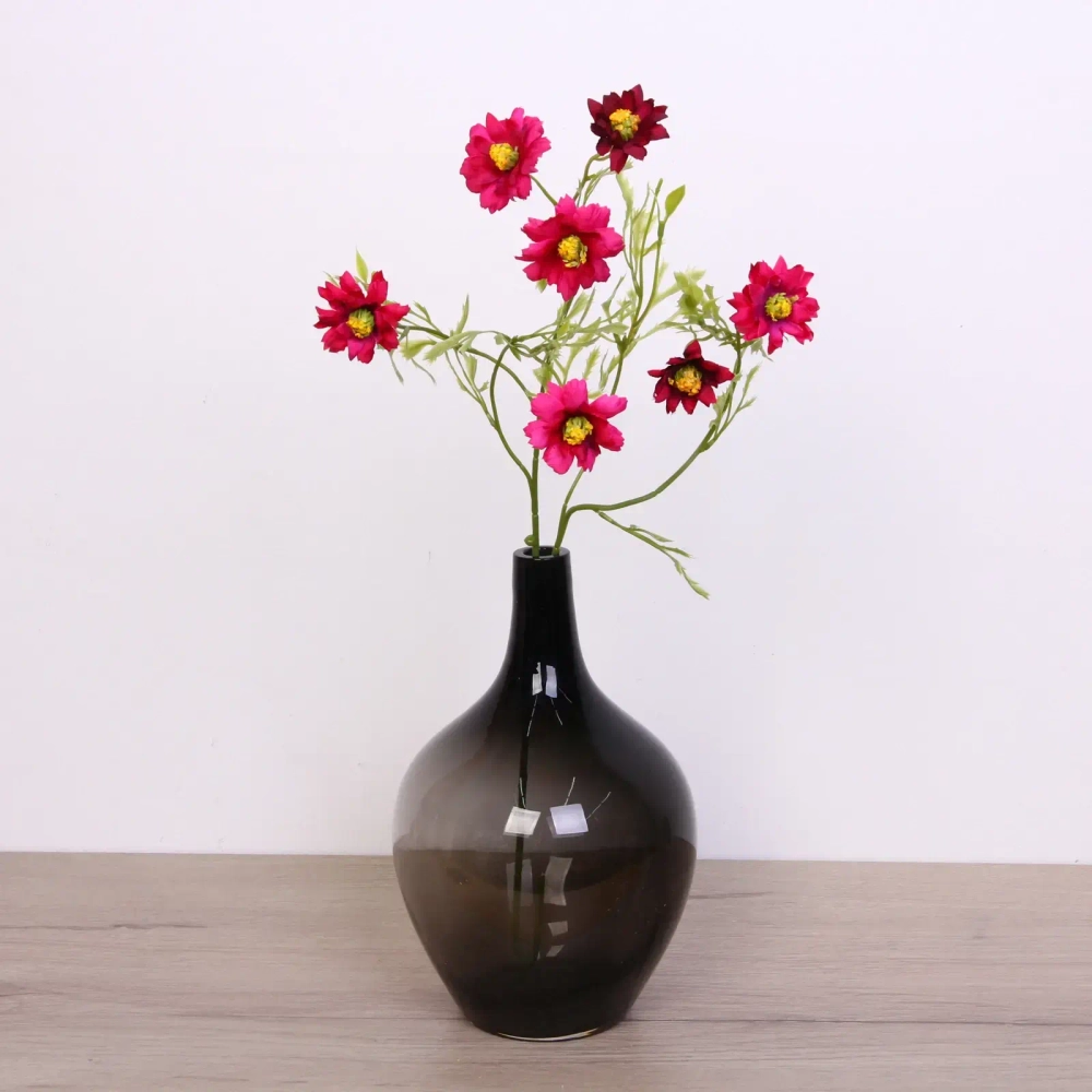 Искусственные цветы «Космея» 68см бордовые