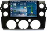 Магнитола для Toyota FJ Cruiser 2005-2022 (рамка черная) - Teyes CC4-PRO монитор 9.5" 2K QLED на Android 13, Snapdragon 778G, AI, CarPlay, DSP, 4G SIM-слот