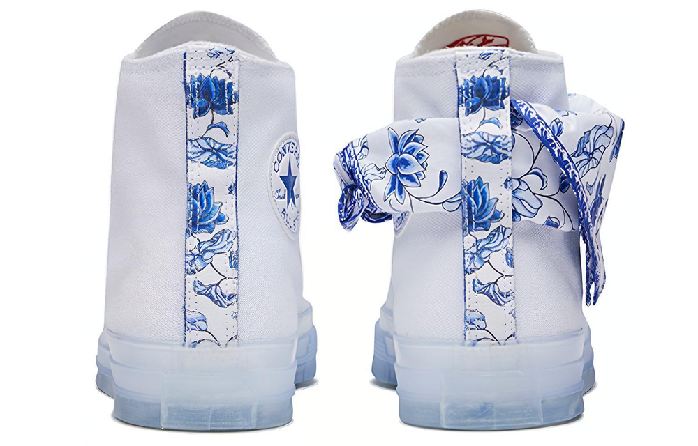 Кеды Converse Lay Zhang x Chuck 70 High Blue White Porcelain, 170624C