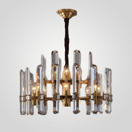 Люстра Rh Bonnington Chandelier Natural Brass D660 By Imperiumloft