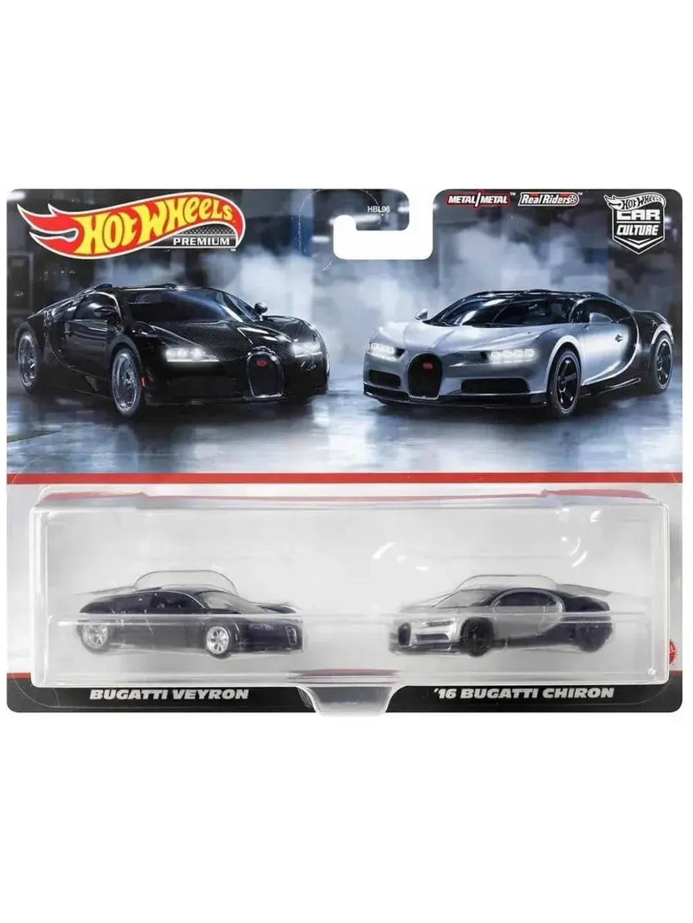 Набор Хот Вилс Премиум Car Culture Bugatti HBL96 HKF52