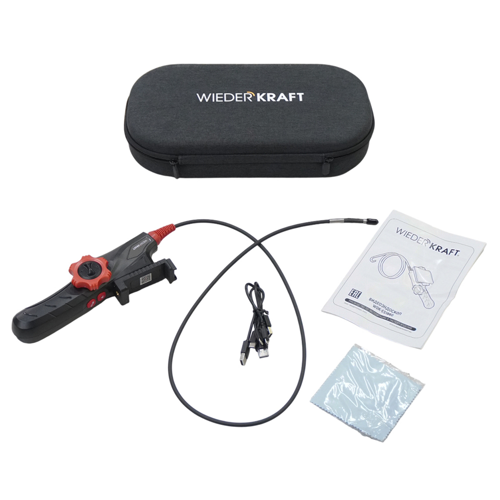 WDK-ES1860 Видеоэндоскоп 180°, зонд 6 мм, под смартфон