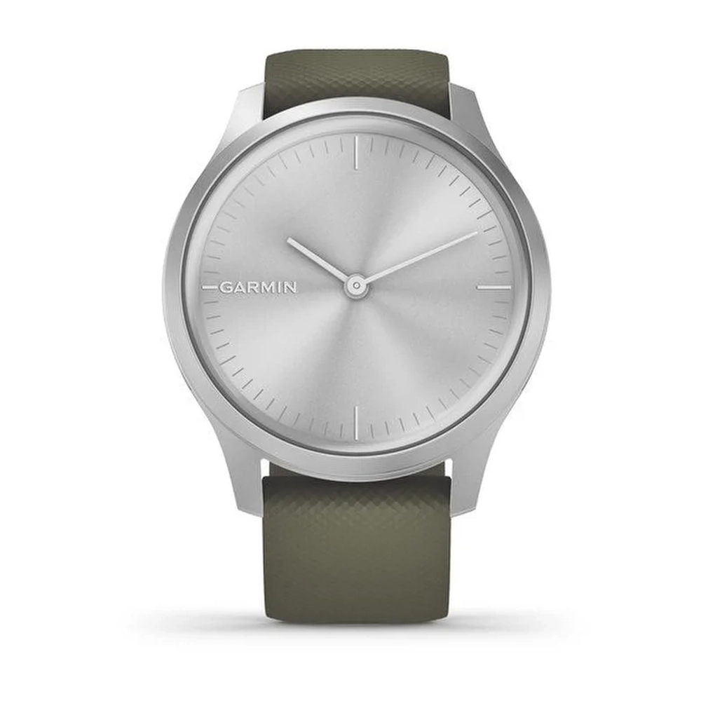 Часы для фитнеса Garmin vivomove Style, серебристый, 010-02240-21
