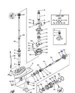 Шестерня зад.хода Yamaha 25/30лс (61N455710000)