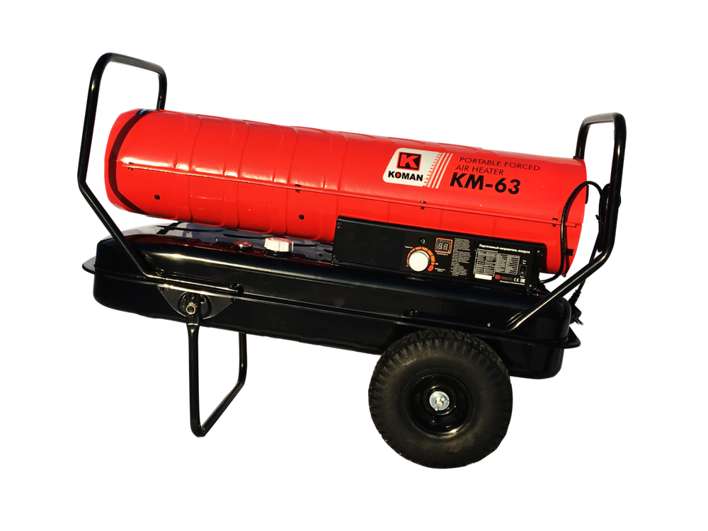Тепловая пушка дизельная KOMAN KM-63 - прямой нагрев / 63 кВт