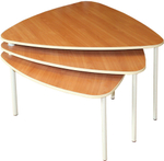 Стол Треуголка на металлокаркасе