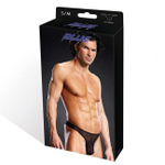 Трусы мужские G-стринги в мелкую сеточку L/XL 50-52 (Цвет: черный)